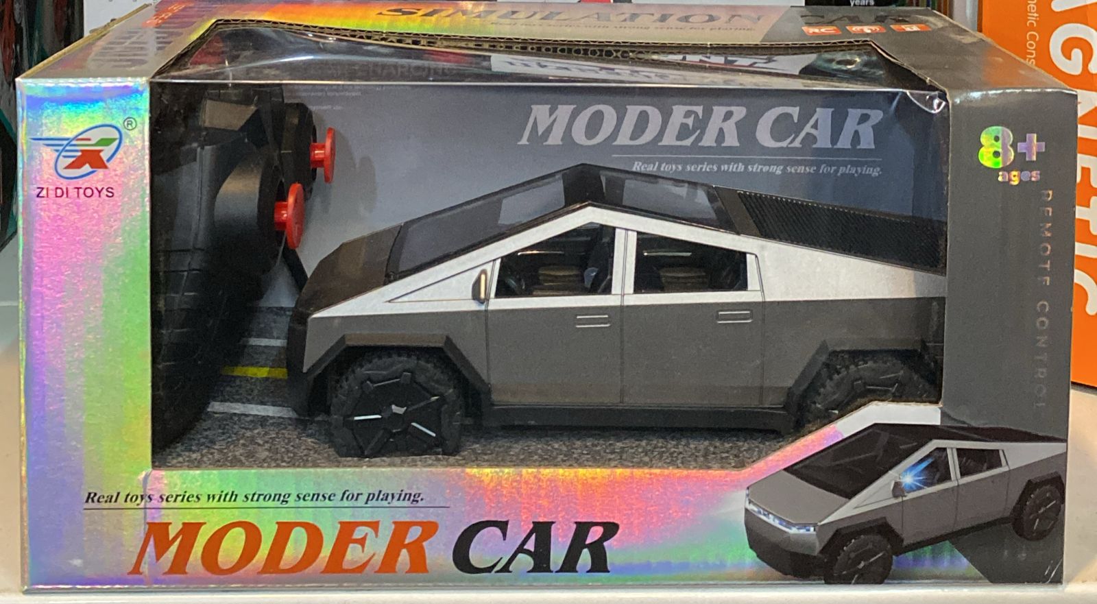 Tesla Cyber Truck Remote Control Car – High-Speed RC Electric Vehicle for Kids (Rechargeable, 2.4GHz, 3+ Age) Available At Cuddle Card