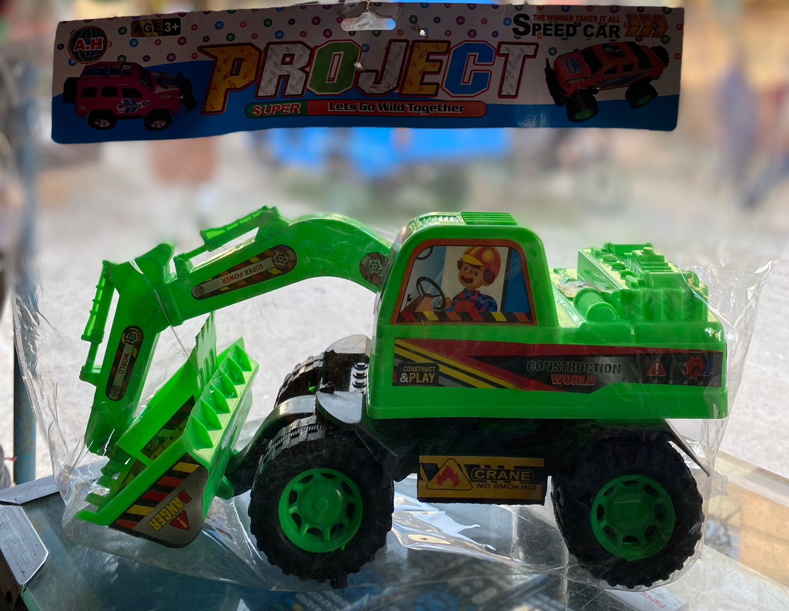 Crane Truck Toy – Construction Crane Vehicle for Kids with Movable Arm (Heavy Duty, 3+ Age) Available At Cuddle Card