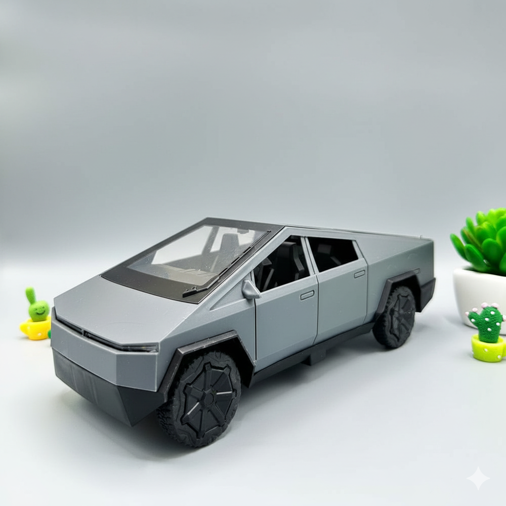 Tesla Cyber Truck Remote Control Car – High-Speed RC Electric Vehicle for Kids (Rechargeable, 2.4GHz, 3+ Age) Available At Cuddle Card