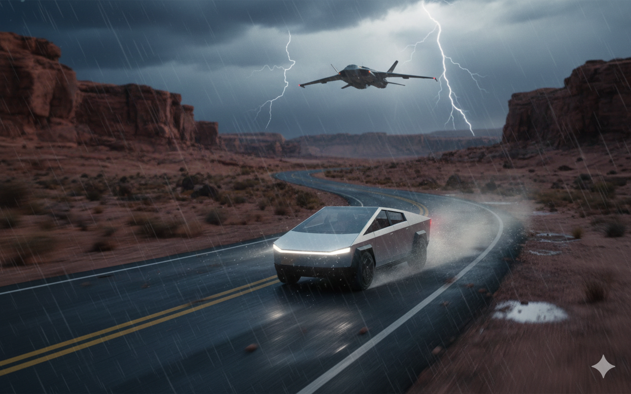 Tesla Cyber Truck XLG 1:24 Die-Cast Metal Car – Pullback Toy Car with Sound & Light (Simulation Model, 3+ Age) Cyber Truck Available At Cuddle Card