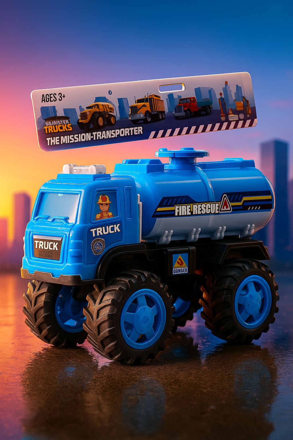 Dumper Truck Toy – Heavy Duty Construction Vehicle for Kids (Strong Build, 3+ Age) Available At Cuddle Card