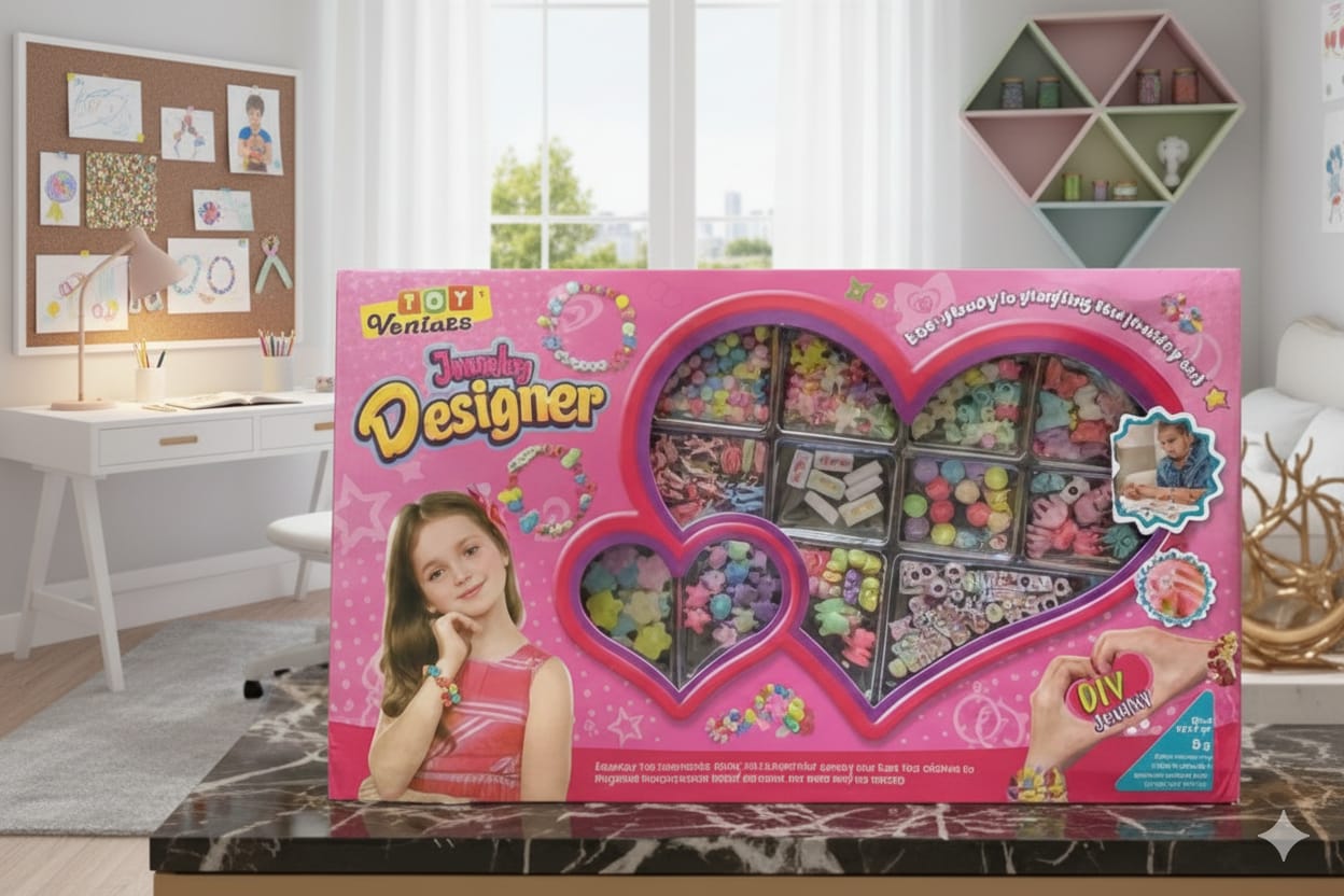 DIY Jewelry Designer Kit – Create Your Own Bracelets, Necklaces & Accessories Available At Cuddle Card