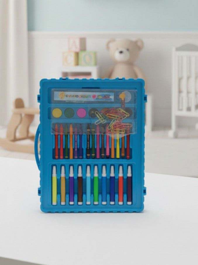 68 PCS Kids Art & Coloring Set – Creative Drawing Kit for Kids Available At Cuddle Card
